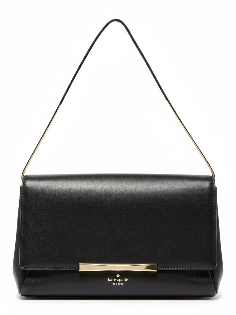 Euc Kate Spade Hanley Camden Way Shoulder Bag Genuine Leather Gold Colored Chain